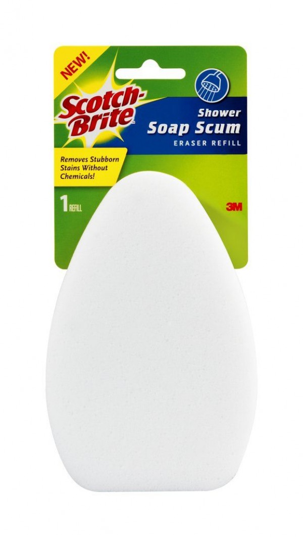 Scotch-Brite® Extended Reach Soap Scum Eraser Refill 560-EE, 6/1