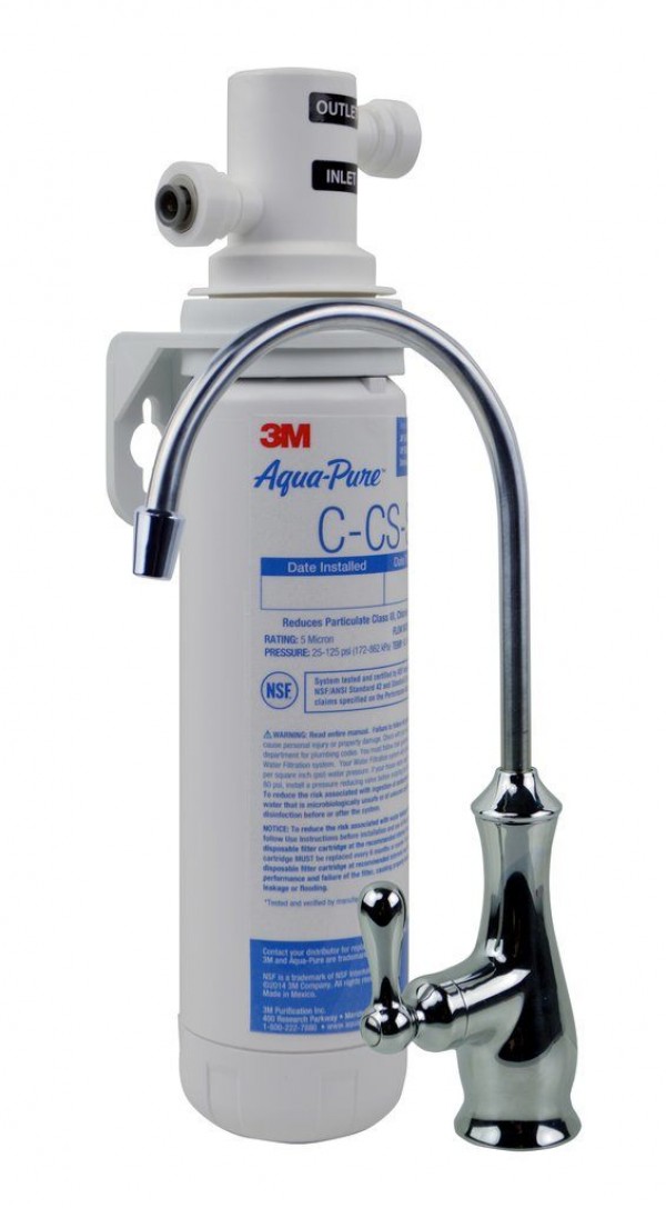 3m Aqua Pure Under Sink Water Filtration System Model Ap