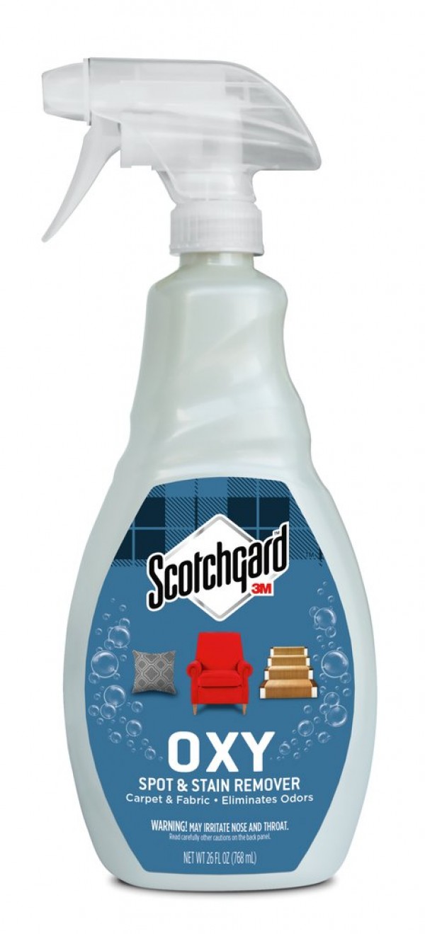 Scotchgard™ OXY Carpet & Fabric Spot & Stain Remover, 1026C, 26 fl oz (768 mL), 6/1