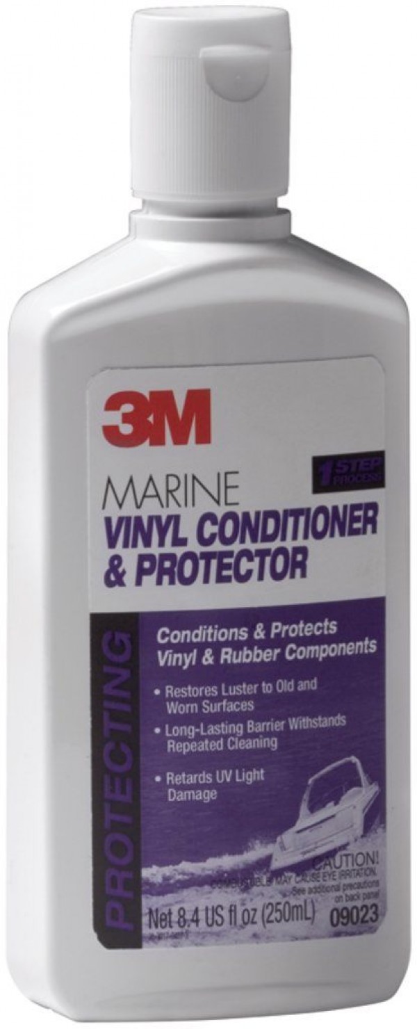 3M™ Marine Vinyl Cleaner, Conditioner, Protector, 09023, 8 oz, 6 per case -  Marine Products - Other