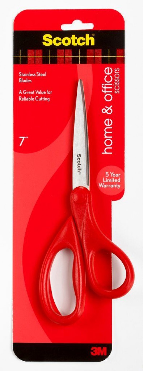 3M Scotch Home and Office Scissors, 7 (1407)