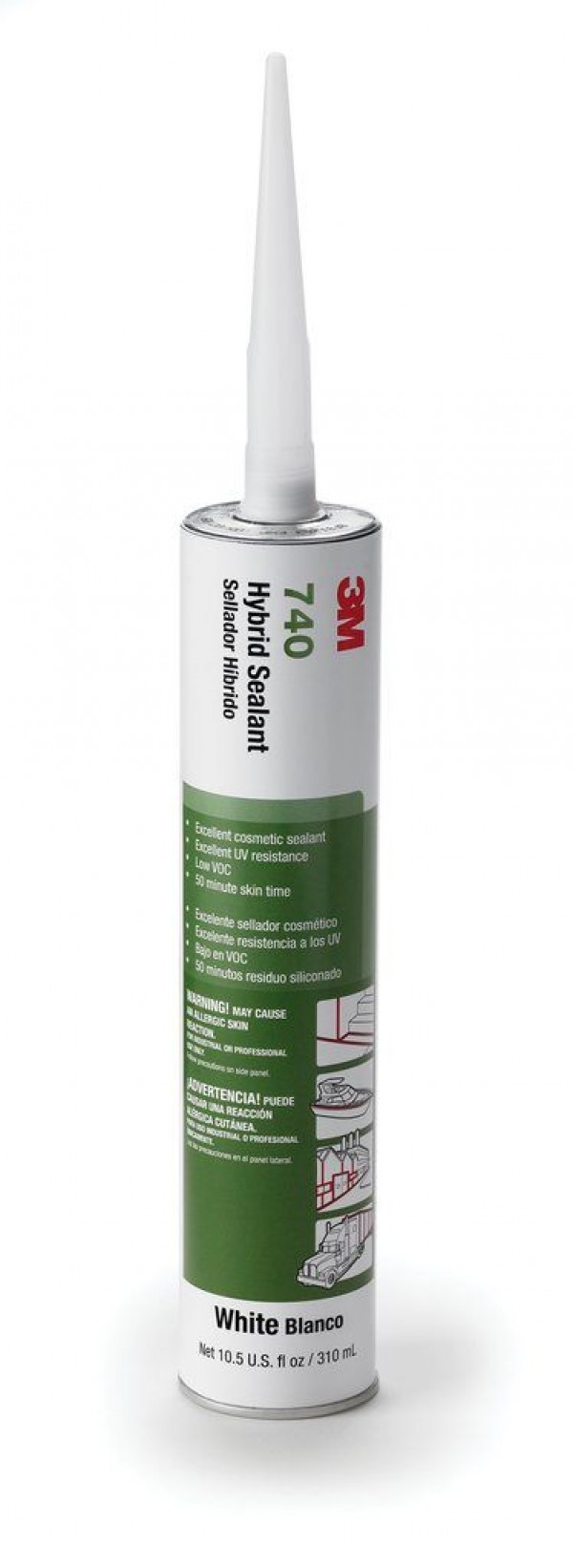 3M™ Sealant 740 UV Black, 600 mL Sausage Pack, 12 per case, NOT FOR RETAIL/CONSUMER USE