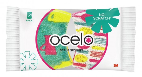 ocelo™ No Scratch Scrub Sponge 8164-T, 12/2