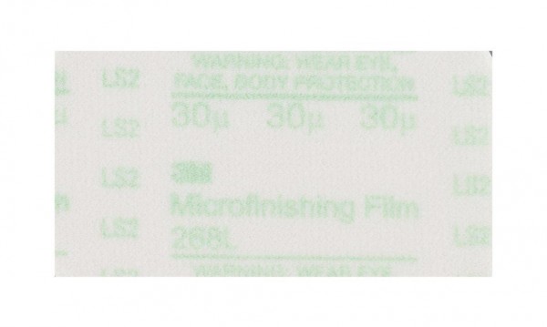 3M™ Microfinishing PSA Film Type D Sheet 268L, 8 1/2 in x 11 in 30 Micron, 200 per case