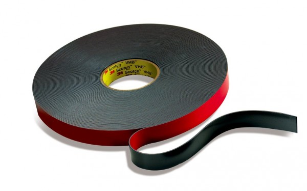3M™ VHB™ Flame Retardant Tape 5958FR Black, 47 in x 36 yd 40.0 mil, 1 per case