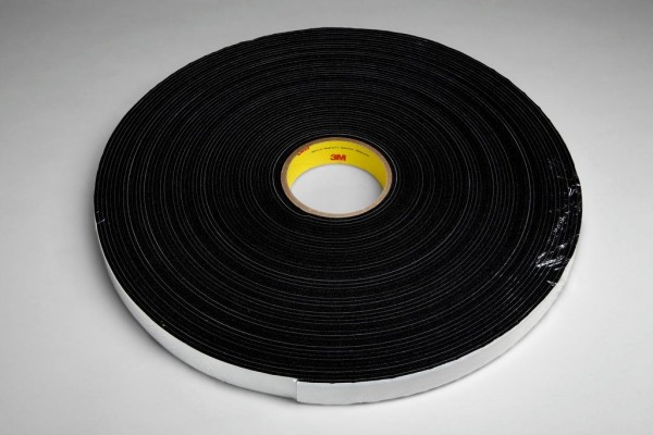 3M™ Vinyl Foam Tape 4718 Black, 2 in x 36 yd, 6 rolls per case - NOT FOR RETAIL/CONSUMER USE