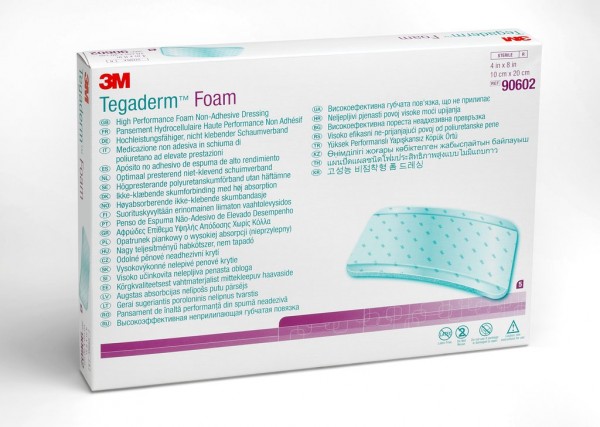 3M™ Tegaderm™ High Performance Foam Non-Adhesive Dressing 90602