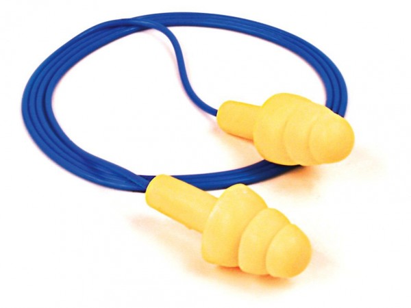3M™ E-A-R™ UltraFit™ Earplugs 340-4004, Corded, Poly Bag, 100/Box