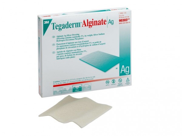 3M™ Tegaderm™ Alginate Ag Silver Dressing 90303