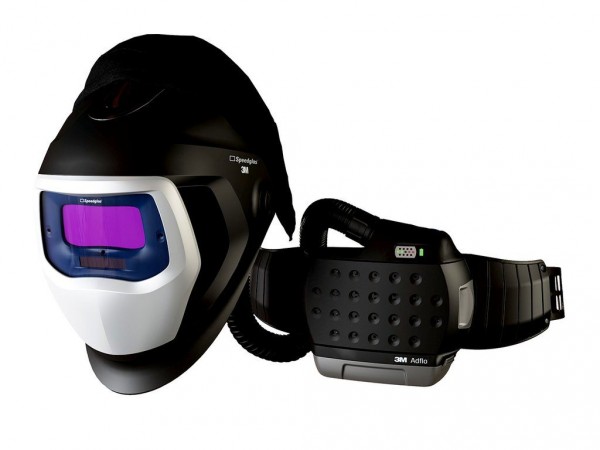 3M™ Adflo™ PAPR with 3M™ Speedglas™ 9100-Air Welding Helmet 35-1101-10SW, HE filter, Li Ion Battery, ADF 9100V, 1 EA/Case
