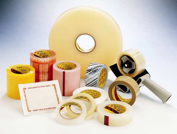 Scotch® Box Sealing Tape 3073CP Yellow, 72 mm x 914 m, 4 rolls per case