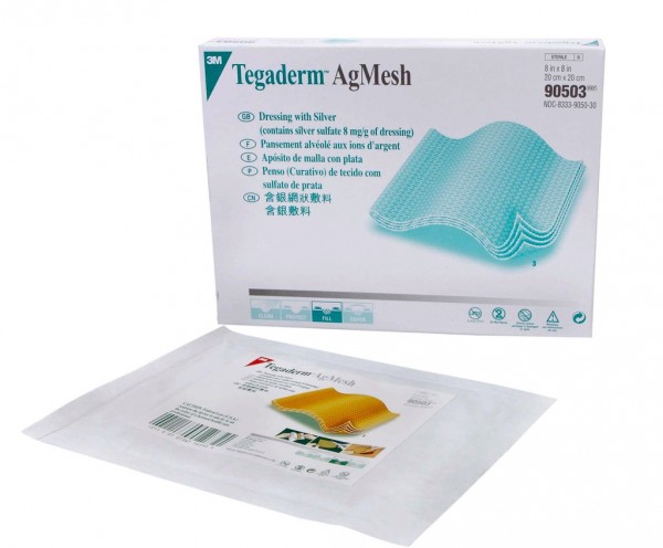 3M™ Tegaderm™ Ag Mesh Dressing with Silver 90503