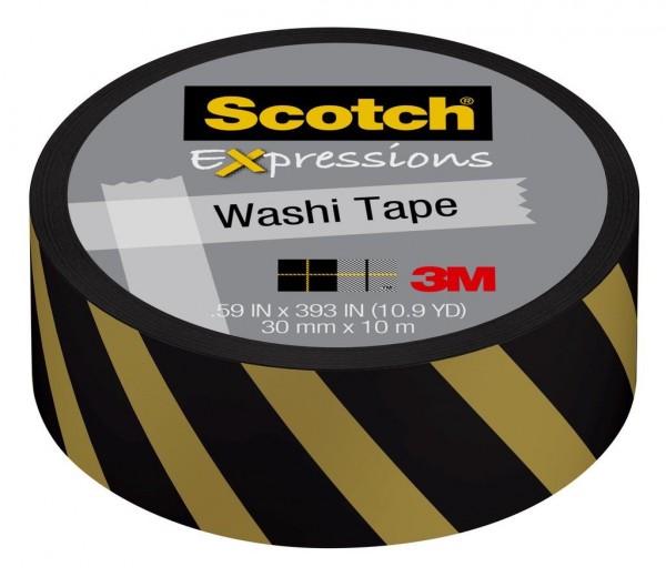 Scotch Expressions Washi Tape Multi-Pack, 10 Rolls