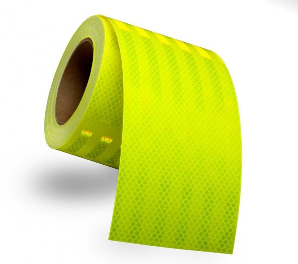 3M™ Diamond Grade™ Conspicuity Marking 983-23 ES Fluorescent Yellow-Green, 4 in x 150 ft