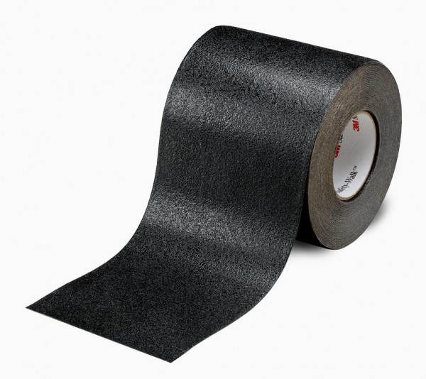 3M™ Safety-Walk™ Slip-Resistant Conformable Tapes and Treads 510, Black, 6 in x 60 ft, Roll, 1/case
