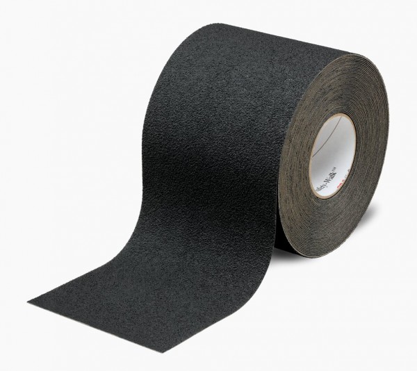 3M™ Safety-Walk™ Slip-Resistant Medium Resilient Tapes and Treads 310, Black, 6 in x 60 ft, Roll, 1/case
