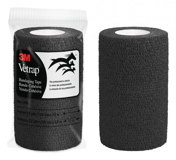 3M™ Vetrap™ Bandaging Tape Bulk Pack, 1410BK Bulk Black