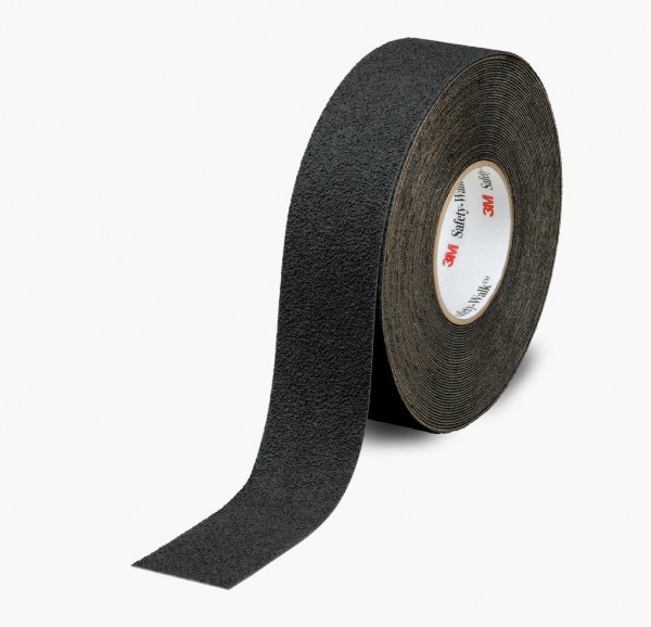 3M™ Safety-Walk™ Slip-Resistant Medium Resilient Tapes and Treads 310, Black, 1 in x 60 ft, Roll, 4/case