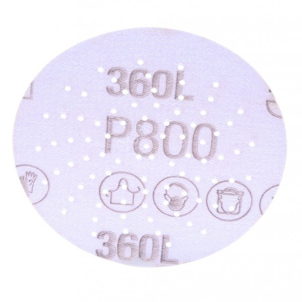 3M™ Hookit™ Clean Sanding Disc 360L, 20828, 3 in P800, 100 per inner 500 per case