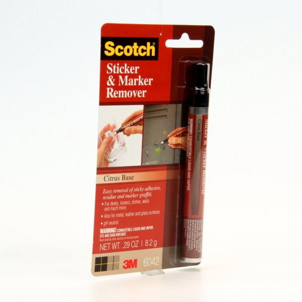 Scotch® Sticker & Marker Remover 6042, 12 per case, Not for Retail/Consumer sale or use in CA & other states. Consult local air quality rules before use.