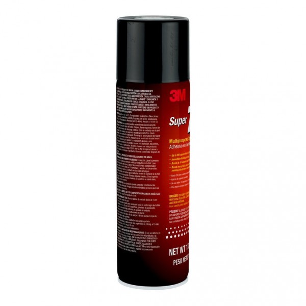 3M™ Super 77™ Multipurpose Spray Adhesive, Net Wt 13.44 oz, 12 cans per case