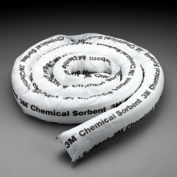 3M™ Chemical Sorbent Mini-Boom P-212, Environmental Safety Product, 12 gallons, 4 ea/cs