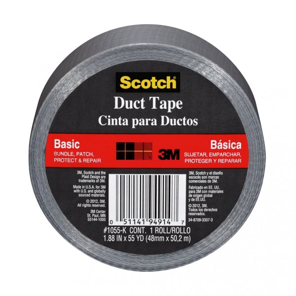 Masking Tape, W: 50 mm, 50 M, 1 Roll