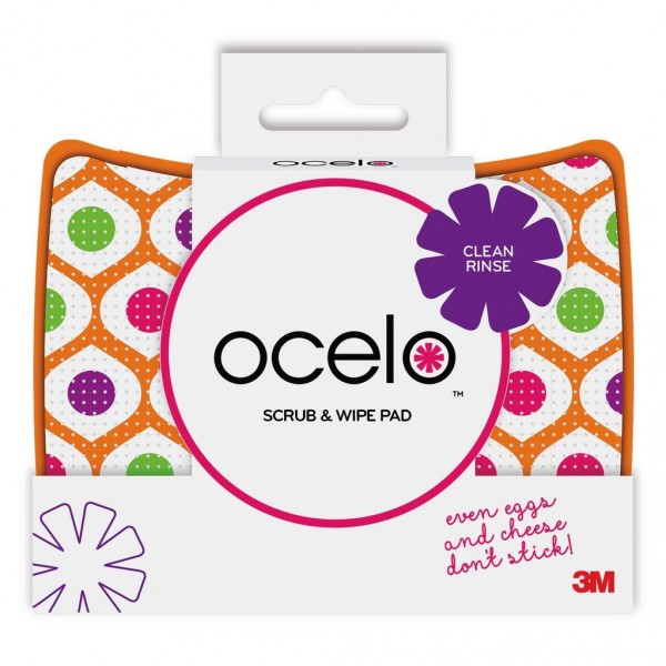 ocelo™ Scrub and Wipe 8220SW, 4.5 in x 2.7 in x .6 in, 12/1, 1 pack