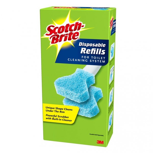 Scotch-Brite® Disposable Refills for Toilet Cleaning System 557-R10-6, 10 pack