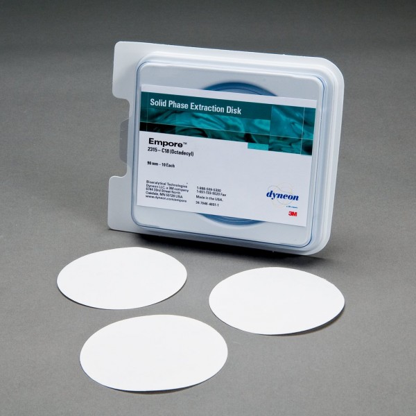 3M™ Empore™ Discs,  Model 2315, 90 mm, C18 , 10 pack, 3 packs per case