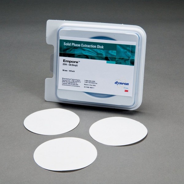 3M™ Empore™ Discs, Model 2314, 90 mm, C8, 10 pack, 3 packs per case