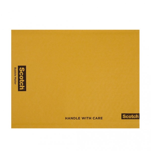 Scotch™ Bubble Mailer 7974, 9.5 in x 13.5 in, Size 4