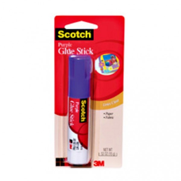 Scotch Purple Glue Stick-.52oz - 051131591097