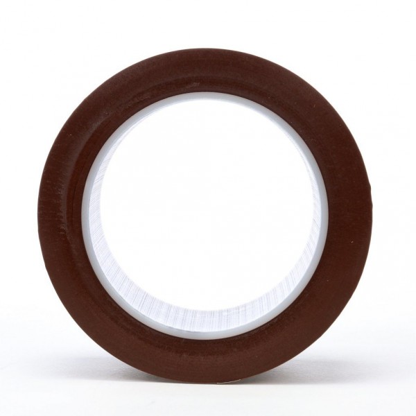 3M™ Vinyl Tape 471 Brown, 1/2 in x 36 yd 5.2 mil, 72 per case Bulk