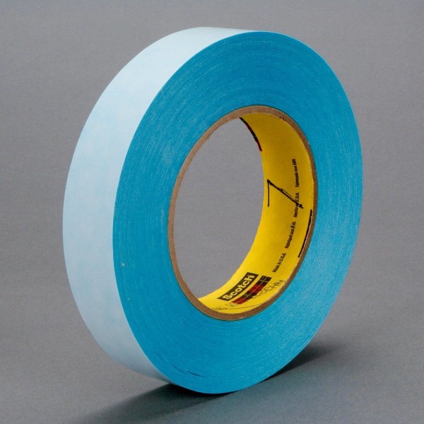 3M™ Repulpable Double Coated Tape R3227 Blue, 12mm x 55m, 72 per case