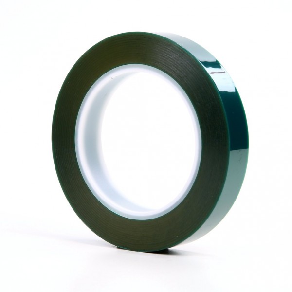 3M™ Polyester Tape 8992 Green, 3/4 in x 72 yd, 48 rolls per case Bulk