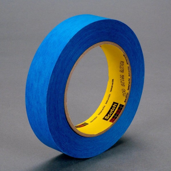 3M™ Repulpable Flatback Tape R3127 Blue, 18mm x 55m, 48 per case Bulk