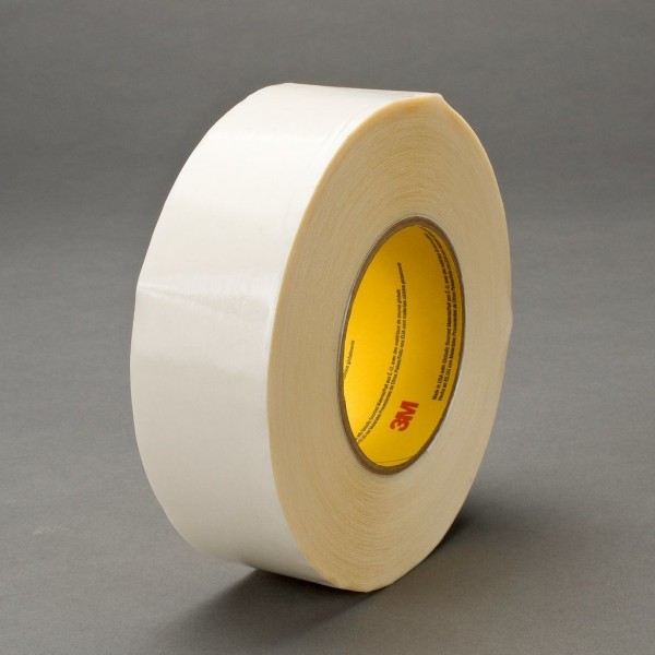 3M™ Double Coated Tape 9741 Clear, 12 mm x 55 m, 96 rolls per case