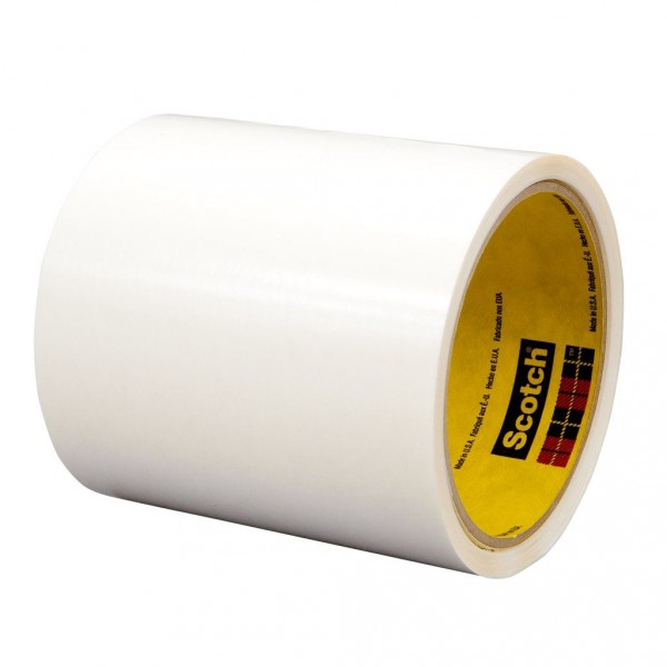 3M™ Double Coated Tape 9828 Clear, 54 in x 250 yd 4 mil, 1 roll per case