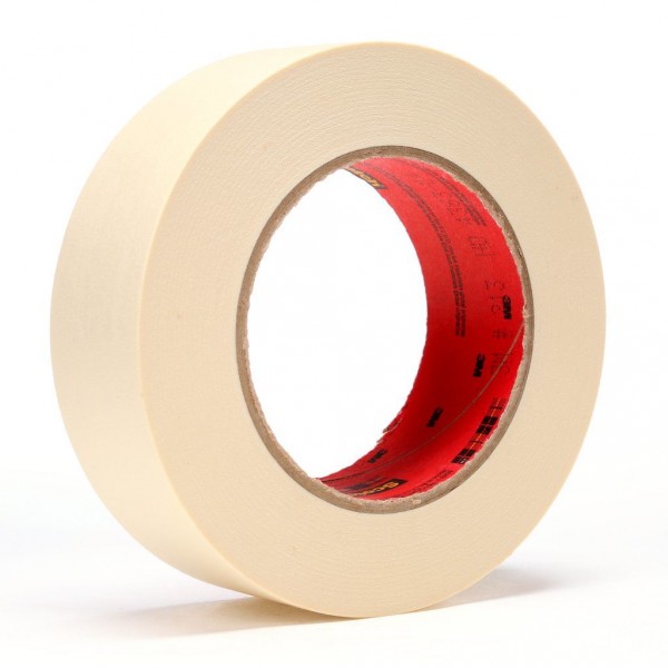 Scotch® High Performance Masking Tape 213 Tan, 1-1/2 in x 60 yd 6.5 mil, 24 per case Bulk
