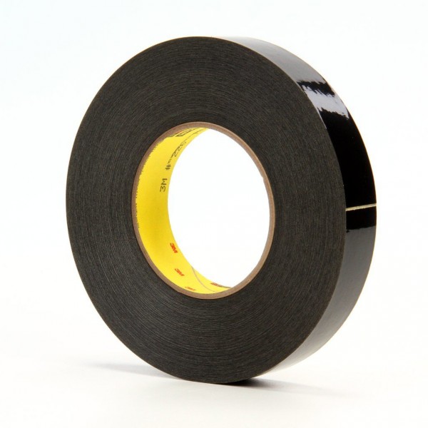 Scotch® Solvent Resistant Masking Tape 226 Black, 1 in x 60 yd 10.6 mil, 36 per case Bulk