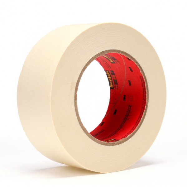 Scotch® High Performance Masking Tape 213 Tan, 2 in x 60 yd 6.5 mil, 24 per case Bulk