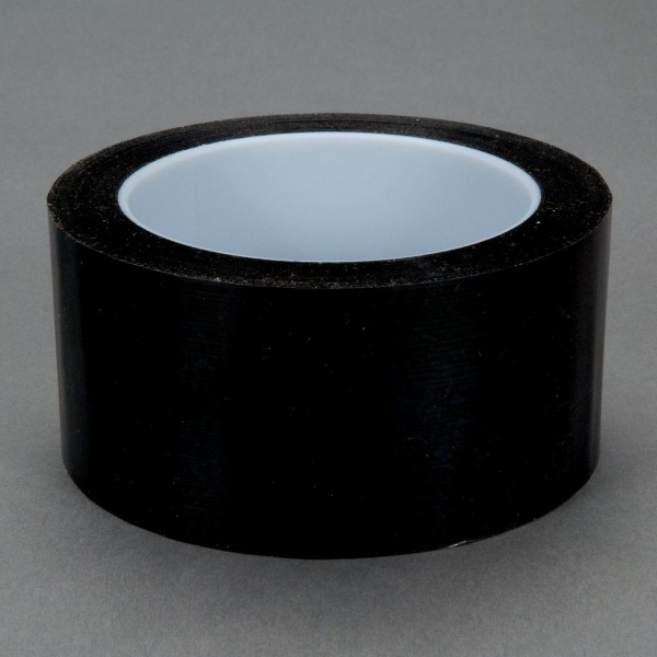 3M™ Polyester Film Tape 850 Black, 2 in x 72 yd 1.9 mil, 24 per case Bulk