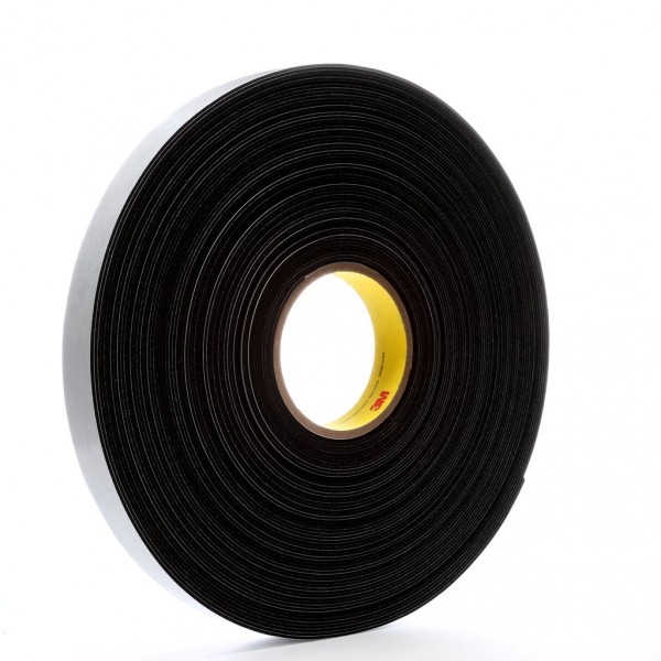 3M™ Vinyl Foam Tape 4516 Black, 1 in x 36 yd, 9 per case