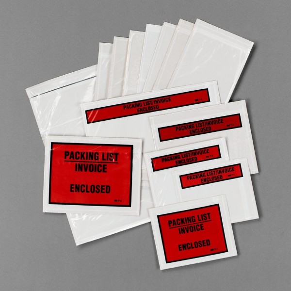 3M™ Custom Printed Packing List Envelope PLE-C2, 4-1/2 in x 6 in, 1000 per case