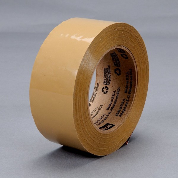 Scotch® Box Sealing Tape 371 Tan, 48 mm x 50 m, 36 per case Bulk