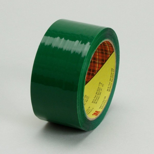 Scotch® Box Sealing Tape 371 Green, 48 mm x 1500 m, 6 per case Bulk
