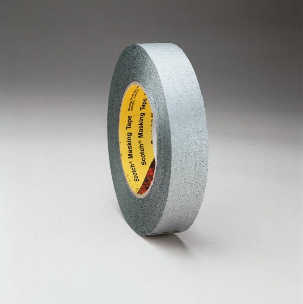 Scotch® Weather Resistant Masking Tape 225 Silver, 18 mm x 55 m 5.8 mil, 48 per case Bulk