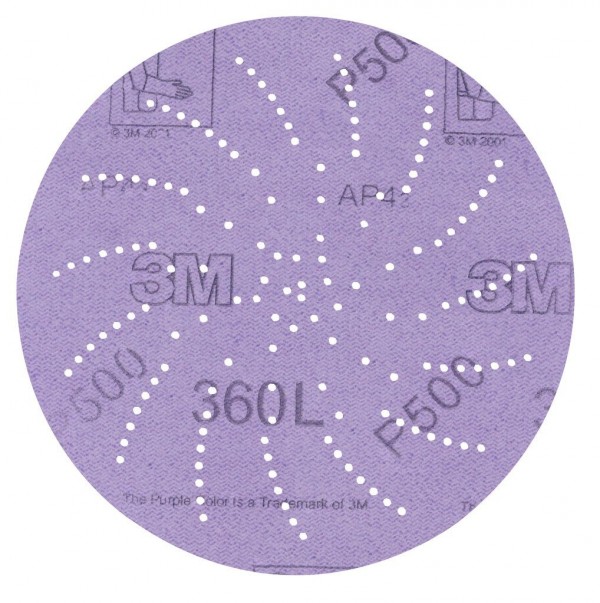 3M™ Hookit™ Clean Sanding Disc 360L, 20888, 3 in P400, 100 per inner 500 per case