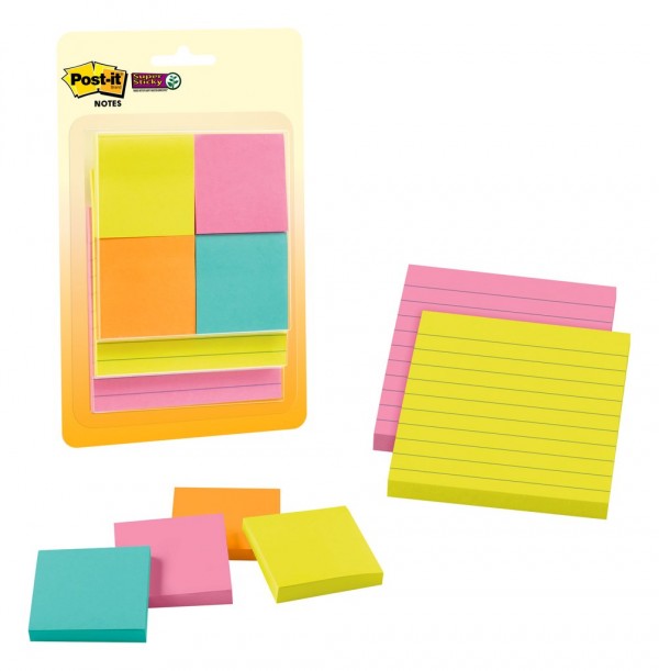 Post-it® Super Sticky Notes, 4421-622SSMX